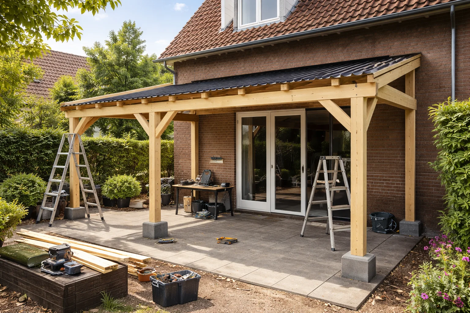 Overkapping constructie advies den haag